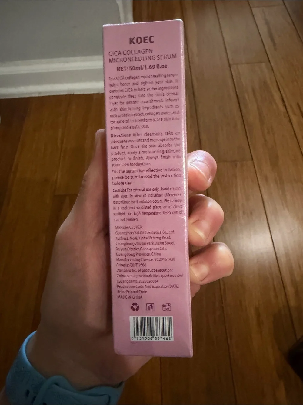 Cica Collagen Microneedling Serum -